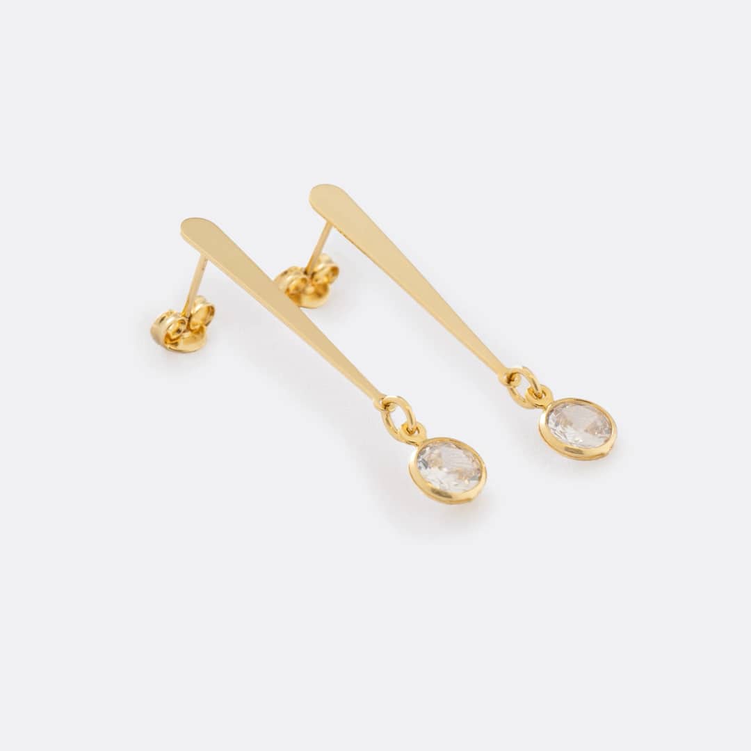 Areta larga byzantine en oro laminado 18K - Ofir18K