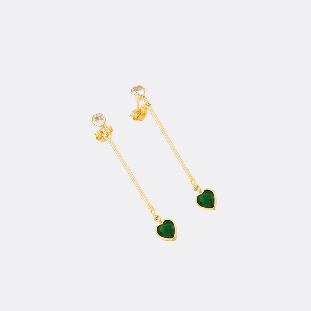Areta larga love en oro laminado 18K - Ofir18K