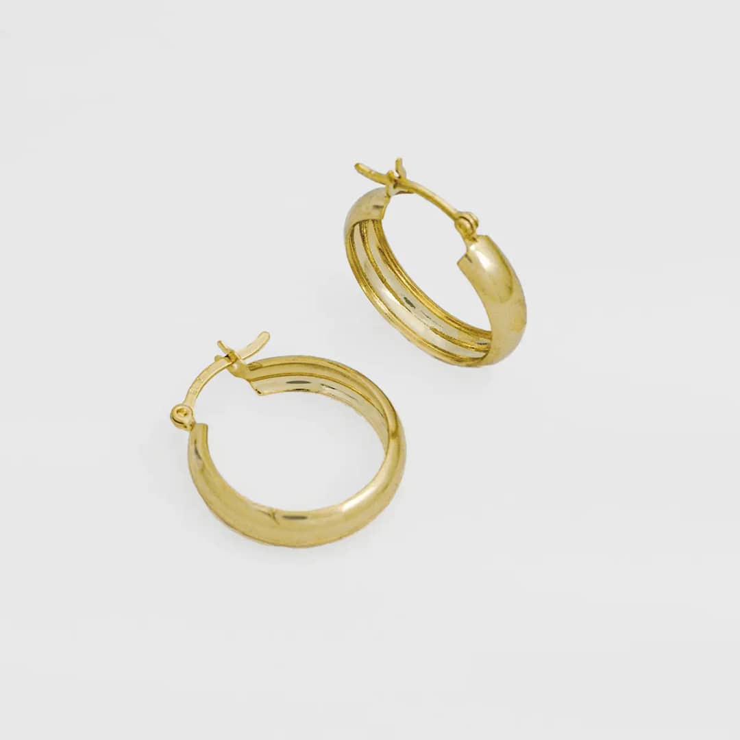 Candonga 2 en oro laminado 18K - Ofir18K