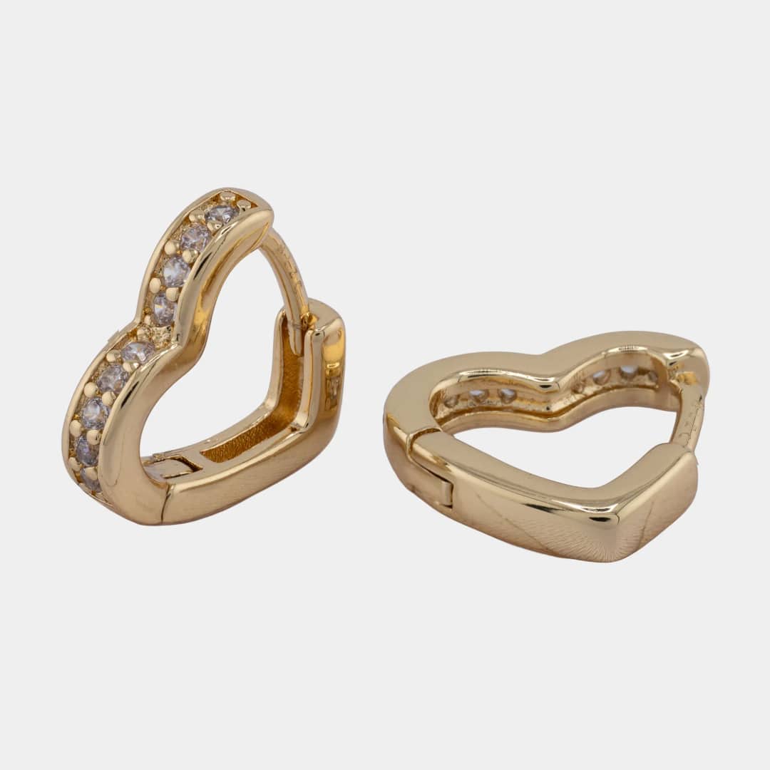 Candonga amare 12 mm en oro laminado 18K - Ofir18K