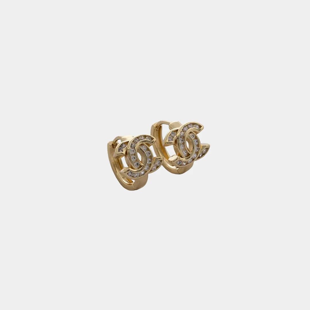 Candonga cc 13 mm en oro laminado 18K - Ofir18K