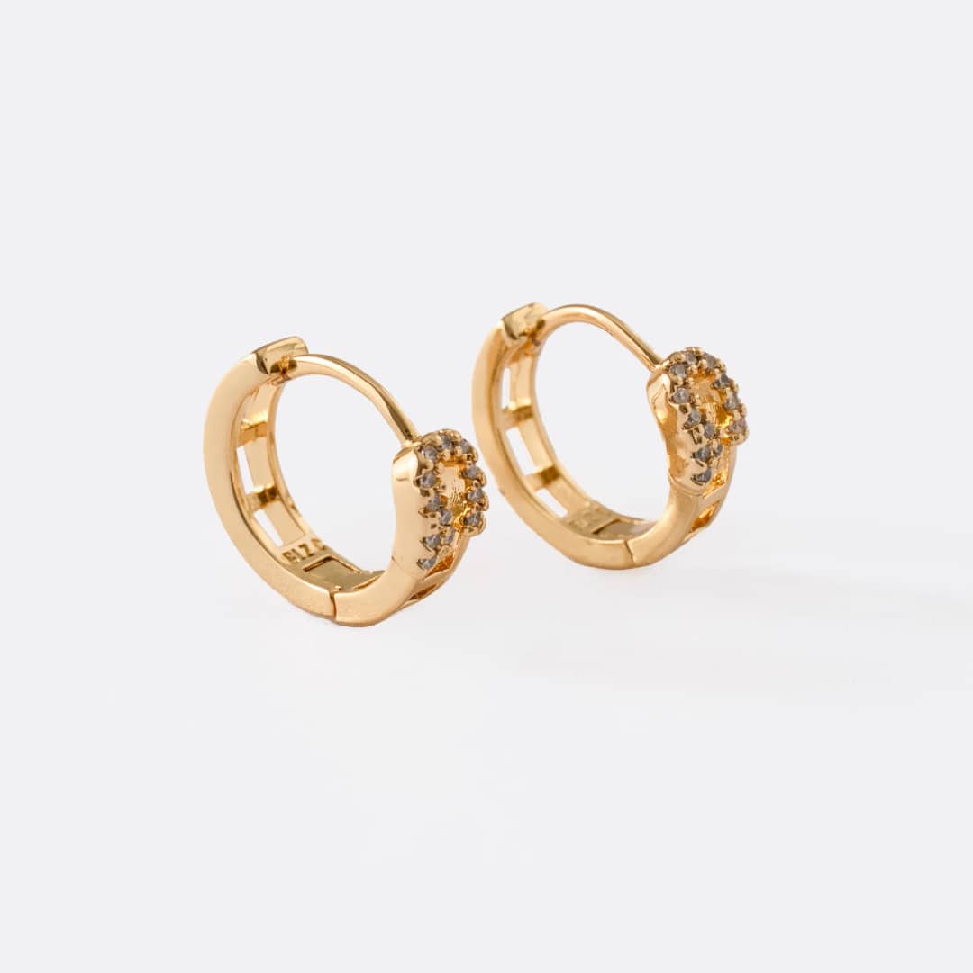 Candonga clip en oro laminado 18K - Ofir18K