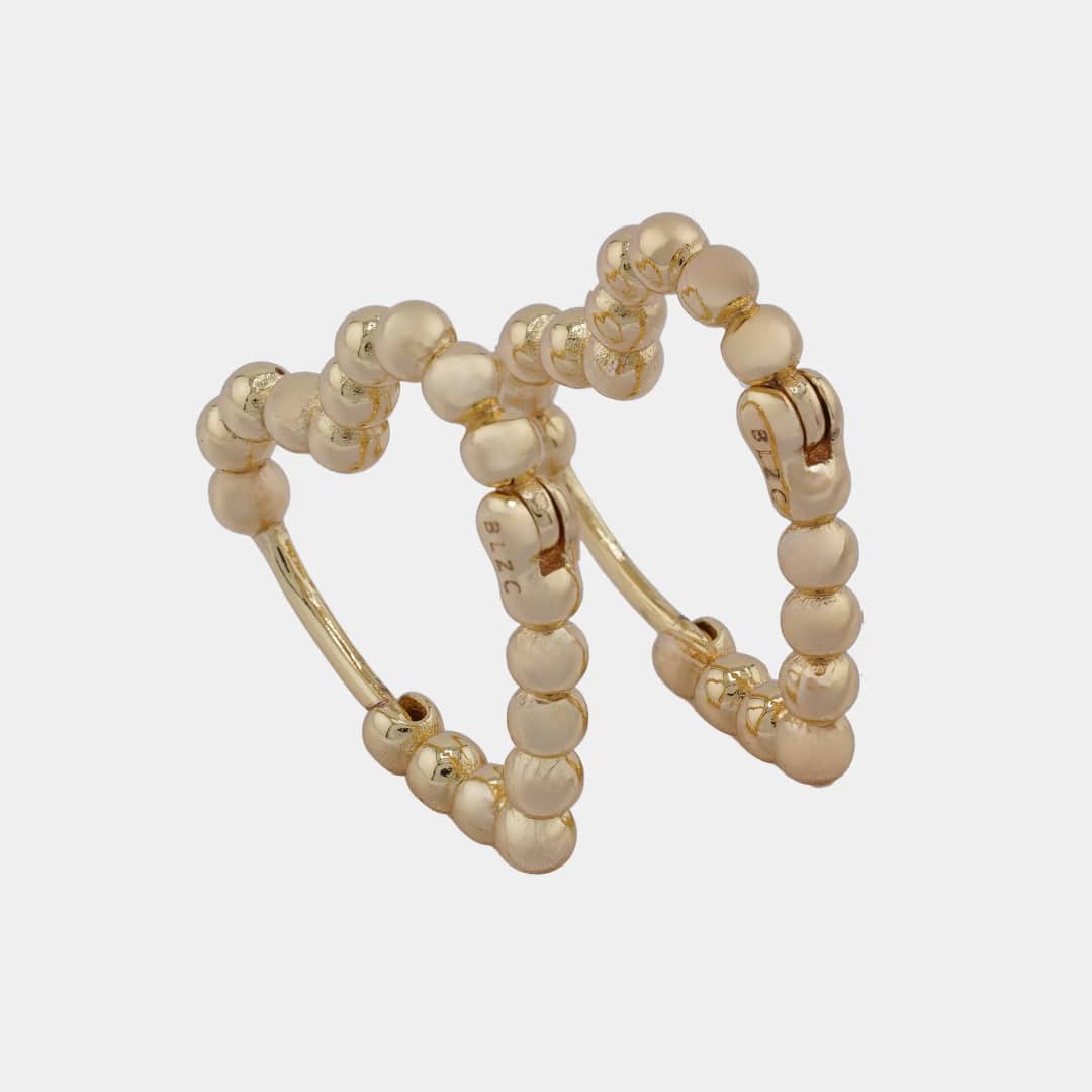 Candonga coeur 17 en oro laminado 18K - Ofir18K