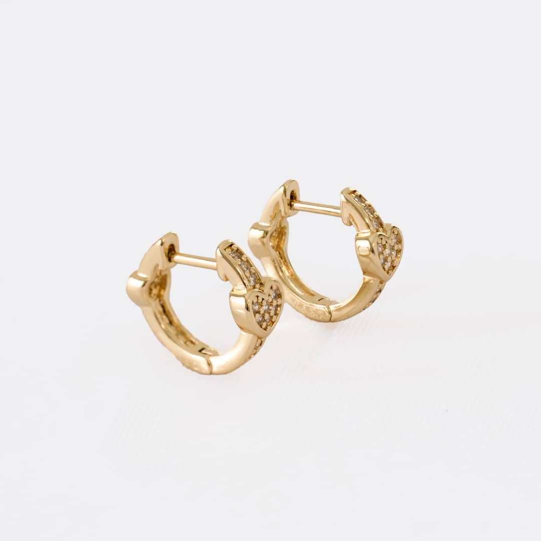 Candonga susurro de amor en oro laminado 18K - Ofir18K