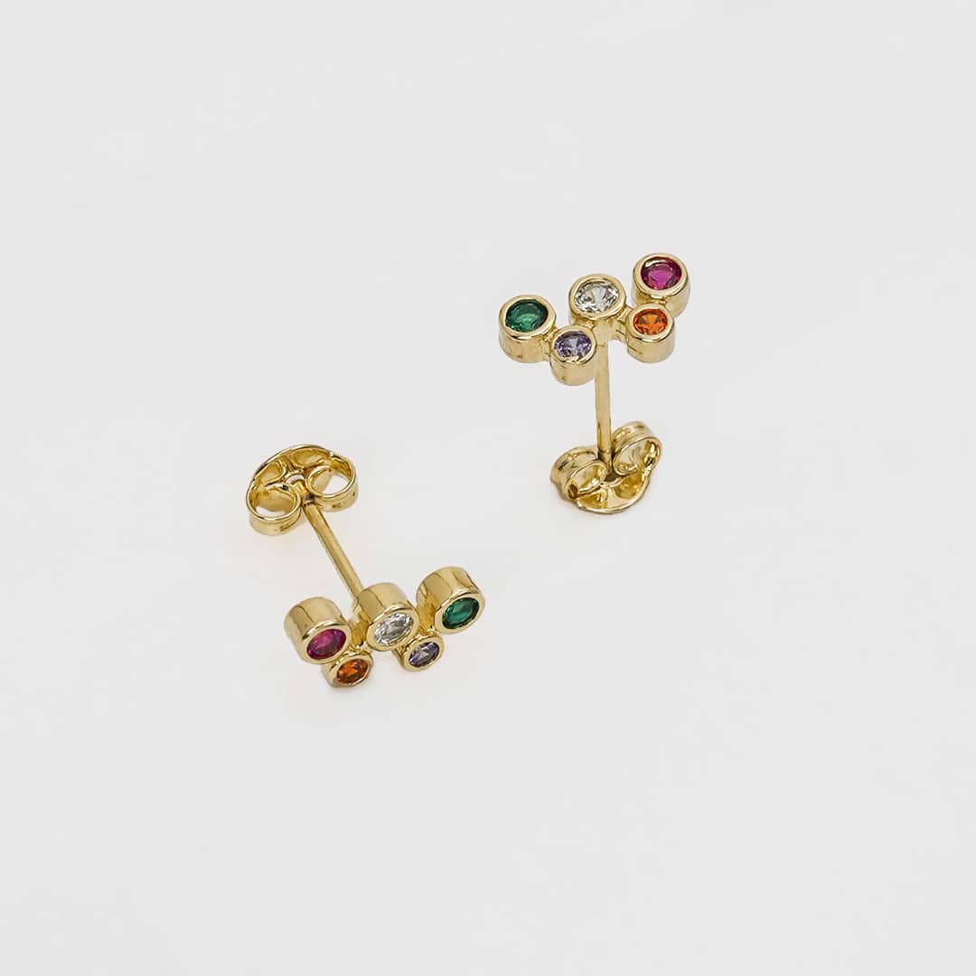 Topo felicidad en oro laminado 18K - Ofir18K