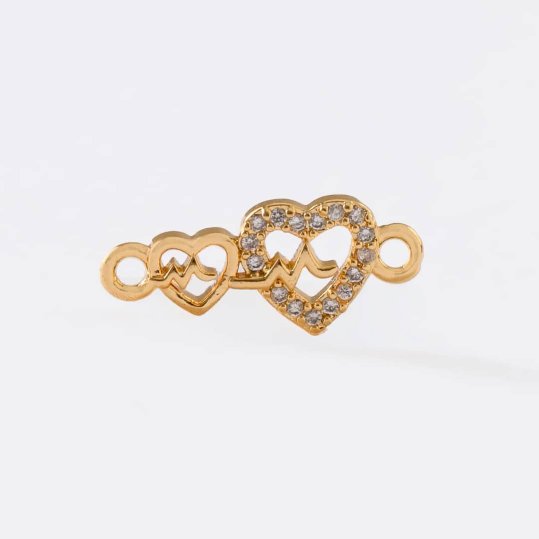 Herraje Beatly en oro laminado 18K - Ofir18K