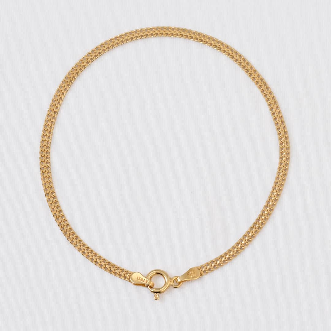 Pulsera Arrow IT 2.6 mm 19.5 cm en oro laminado 18K - Ofir18K